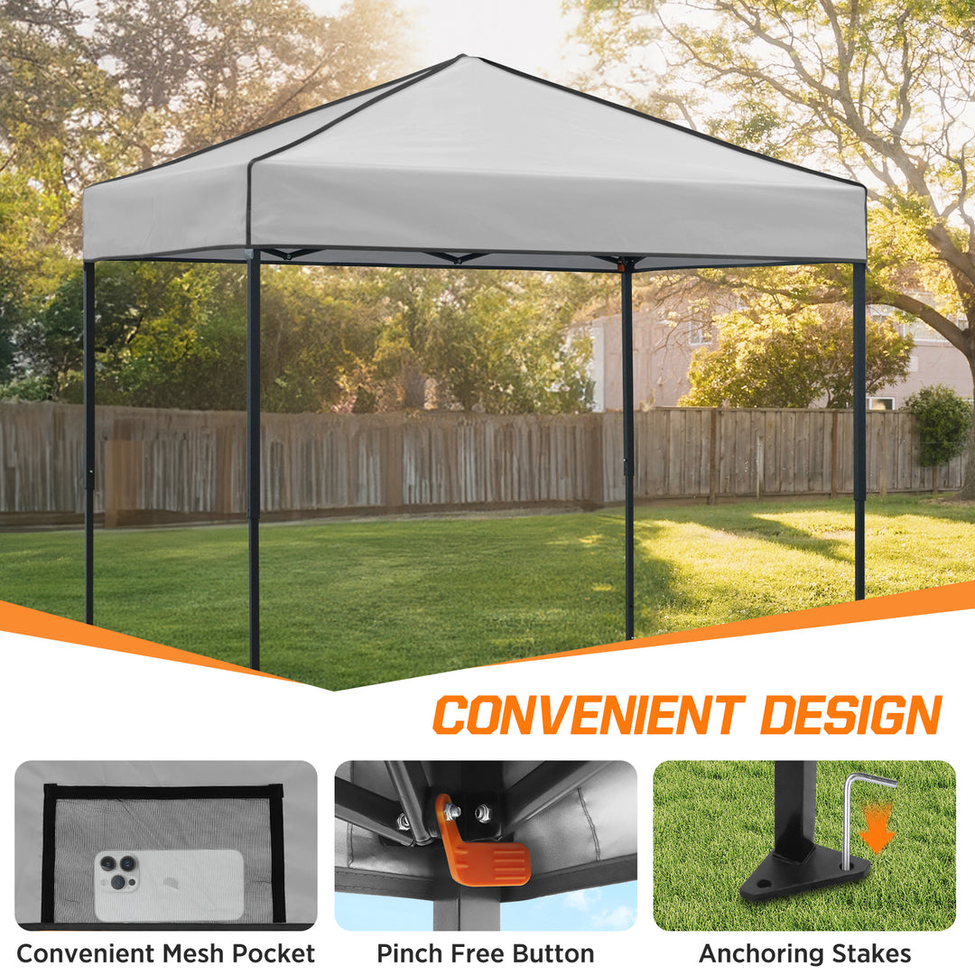 COOS BAY Pop Up Canopy Tent 6x4