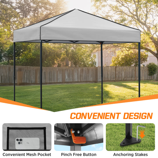 COOS BAY Pop Up Canopy Tent 6x4