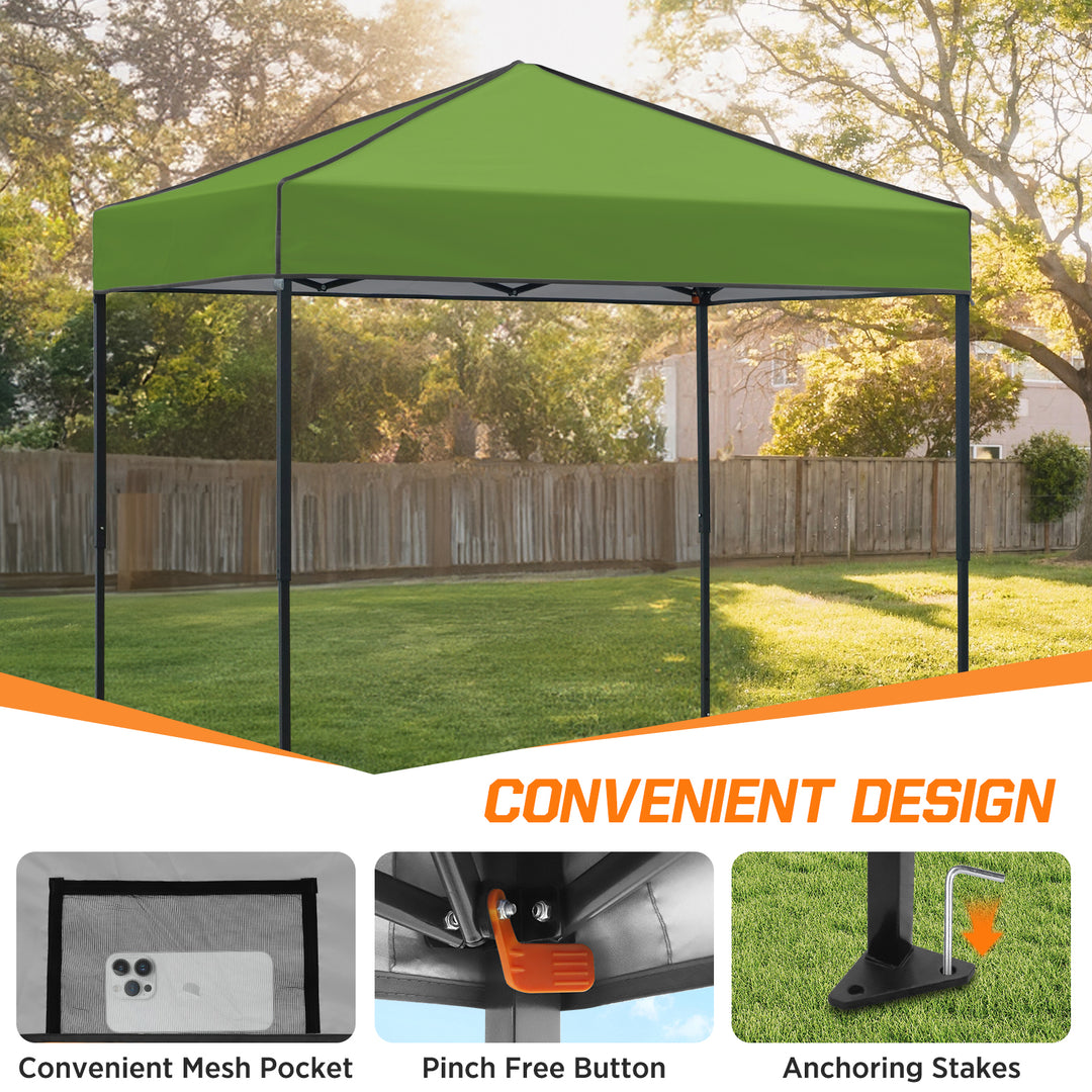 COOS BAY Pop Up Canopy Tent 6x4