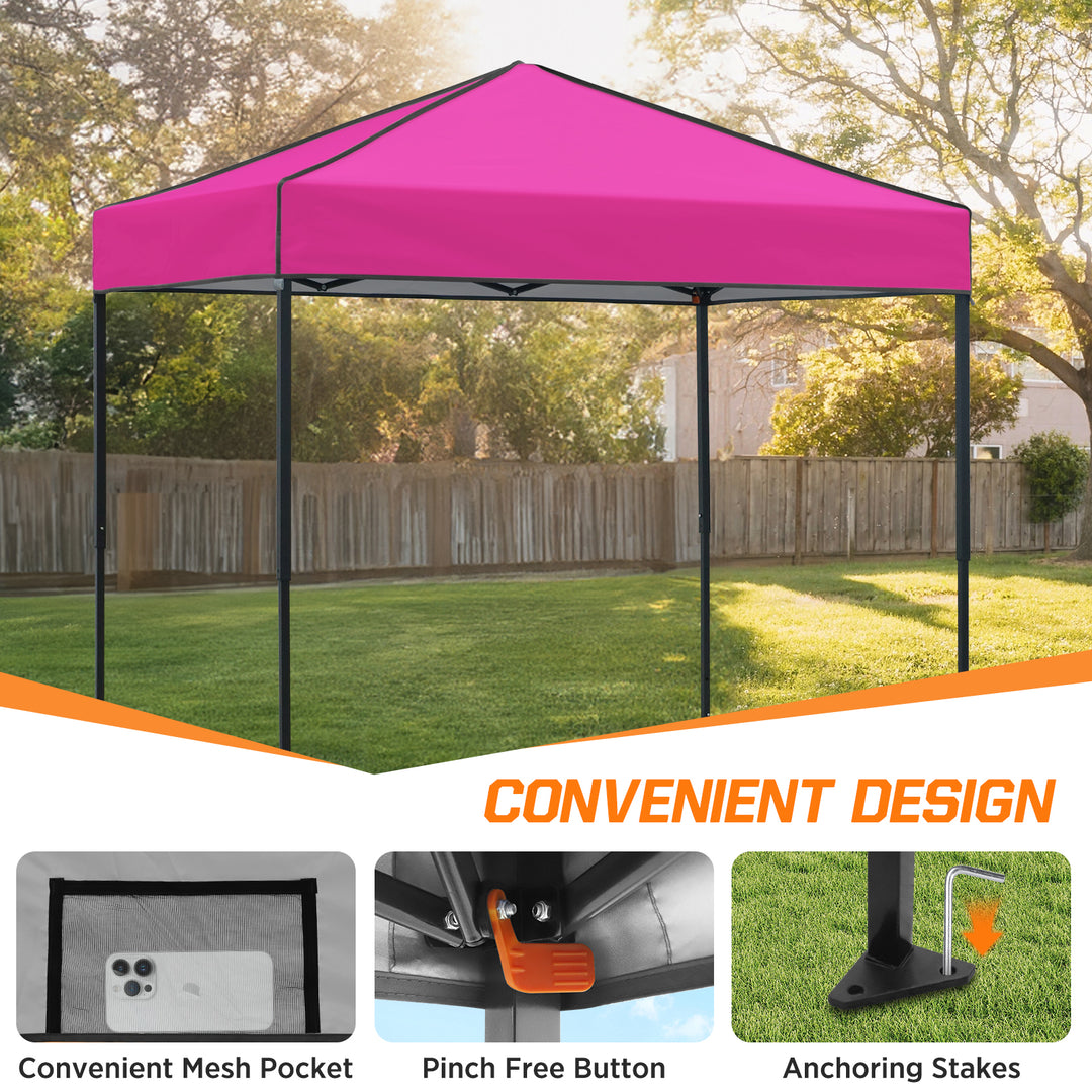 COOS BAY Pop Up Canopy Tent 6x4