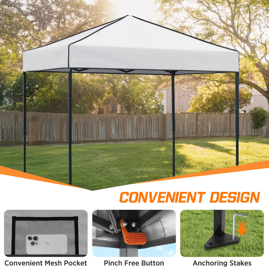 COOS BAY Pop Up Canopy Tent 6x4