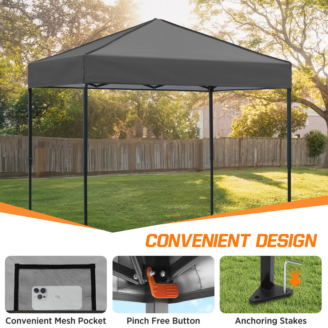 COOS BAY Pop Up Canopy Tent 6x4