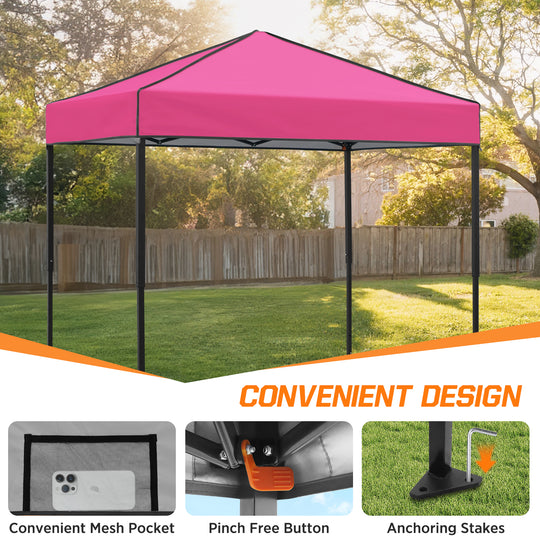COOS BAY Pop Up Canopy Tent 6x4