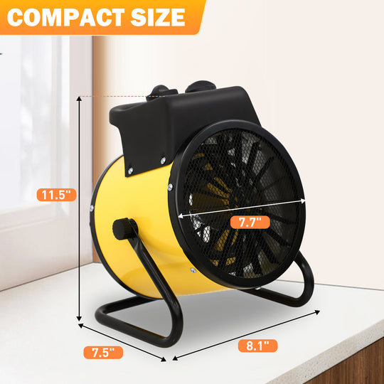 COOS BAY 1500W Portable Electric Space Heater