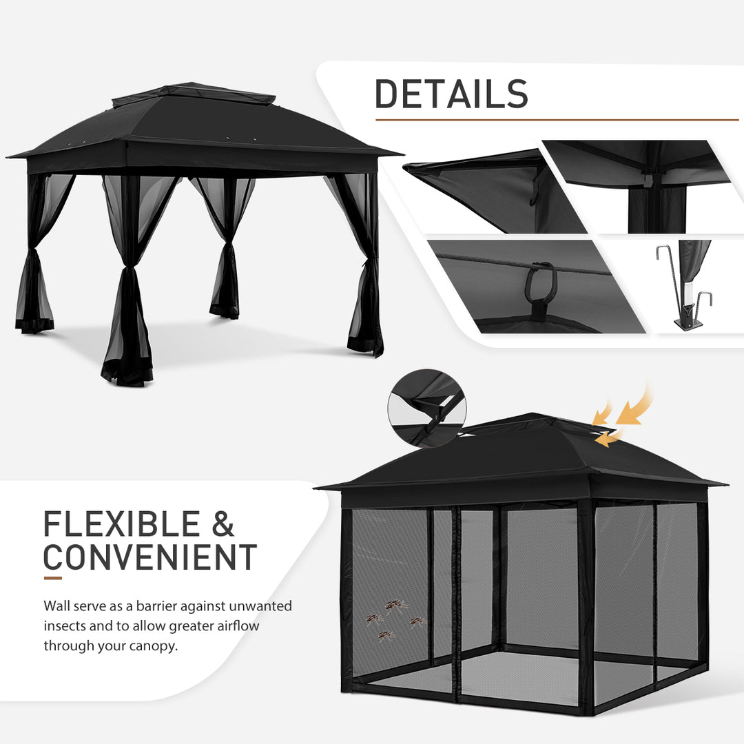 COOS BAY 11x11 Pop-Up Gazebo with Netting