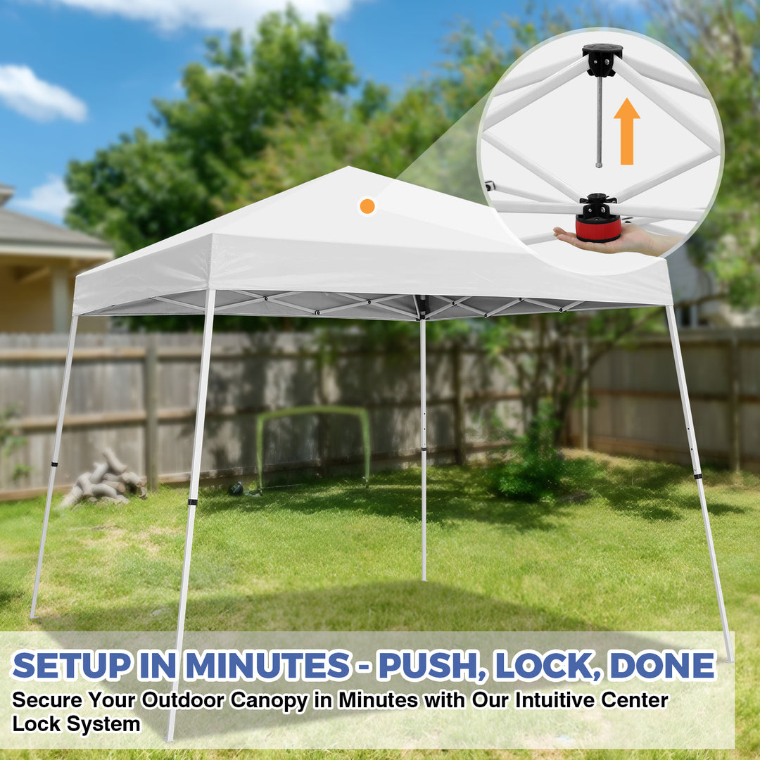 10x10 Pop Up Canopy Tent , 10x10 Base 8x8 Top