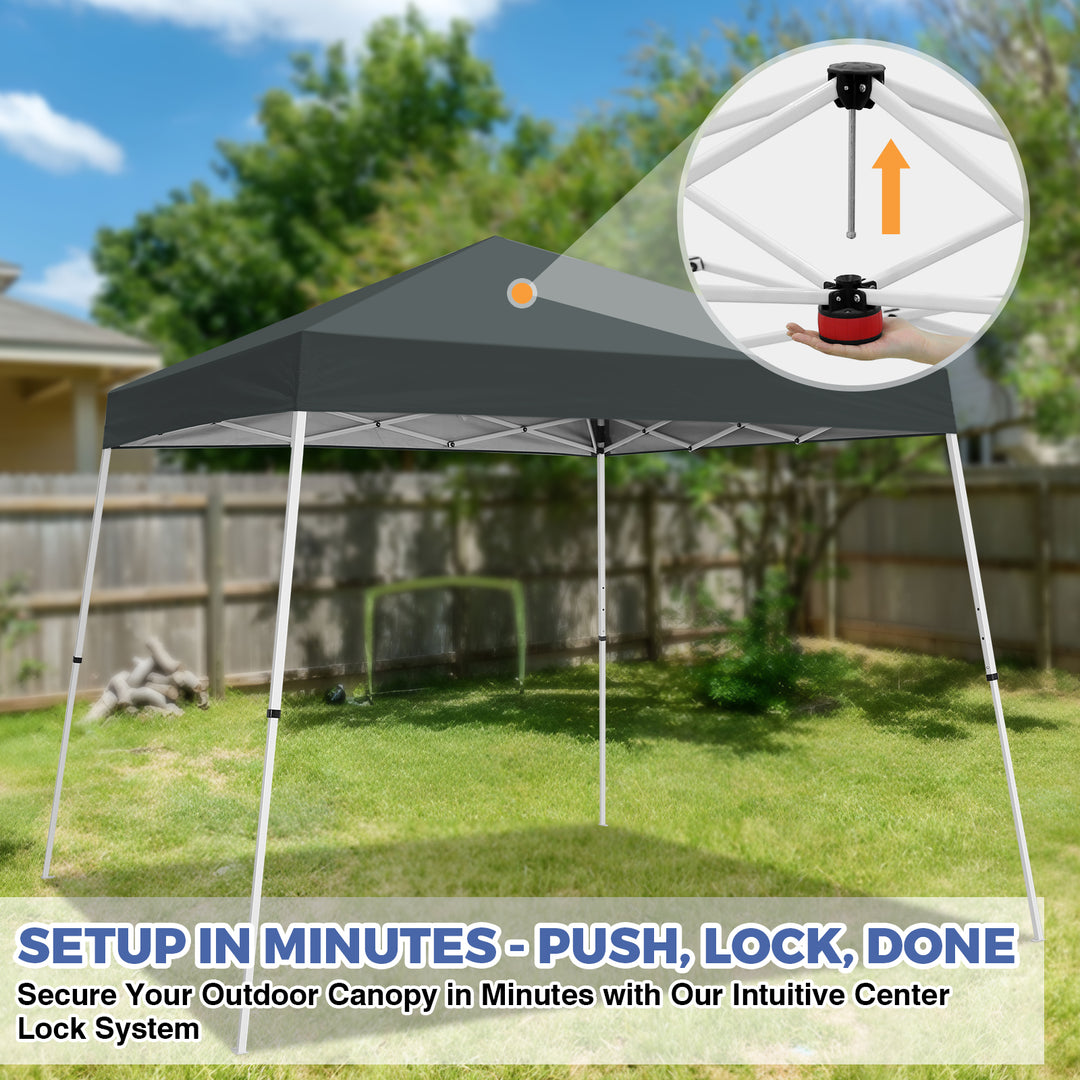 10x10 Pop Up Canopy Tent , 10x10 Base 8x8 Top