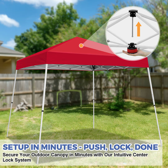 10x10 Pop Up Canopy Tent , 10x10 Base 8x8 Top