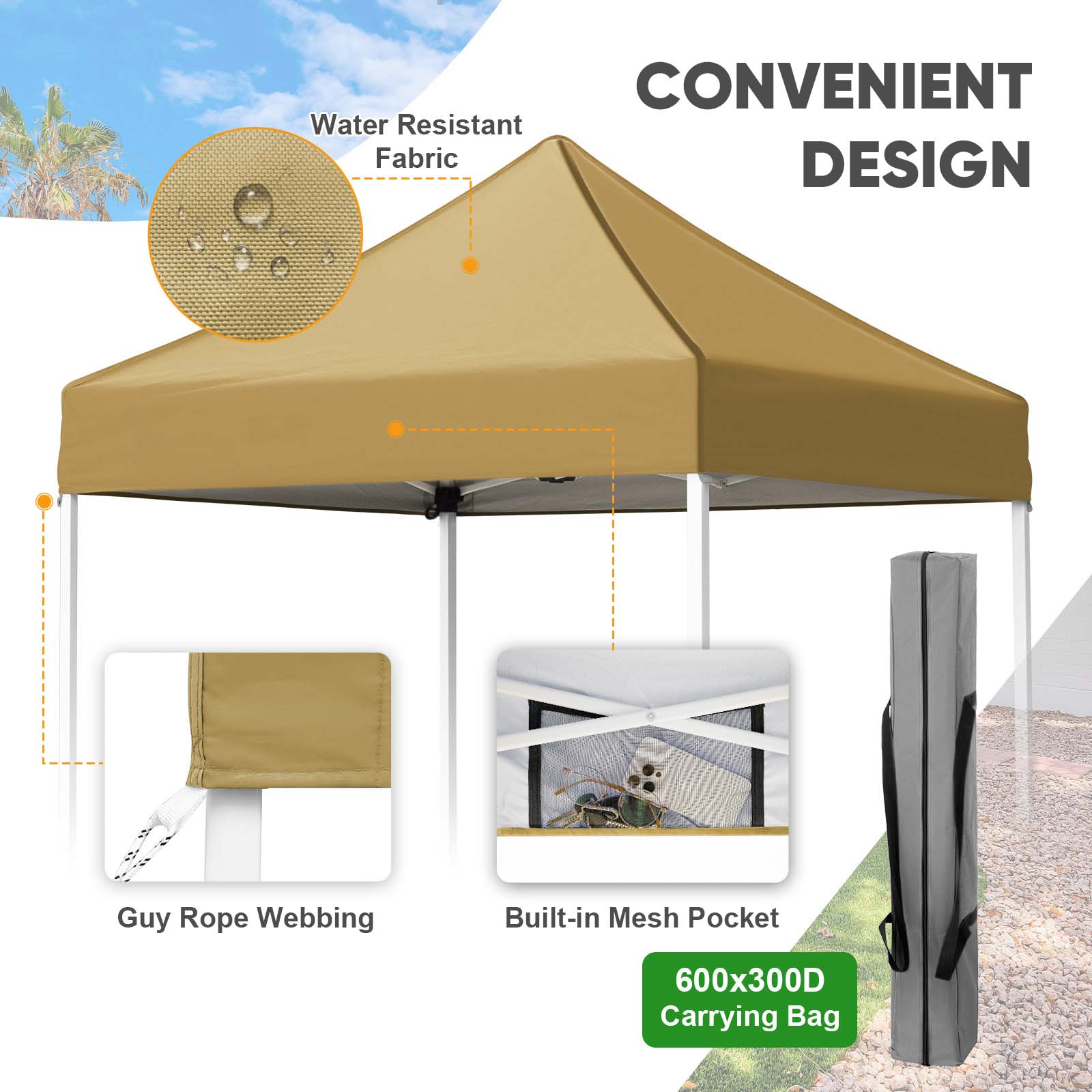 COOS BAY Pop Up Canopy Tent 5x5 – COOS BAY Outdoors