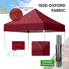 Load image into Gallery viewer, COOS BAY 5x5 Portable Instant Canopy Tent