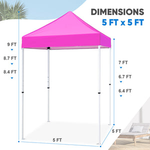 COOS BAY 5x5 Portable Instant Canopy Tent