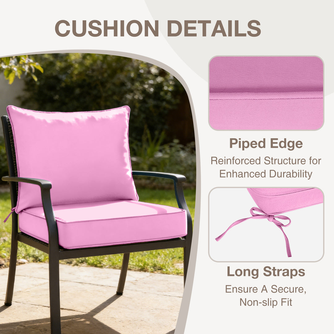 COOS BAY Deep Seat Patio Chair Cushions, 1 Pack