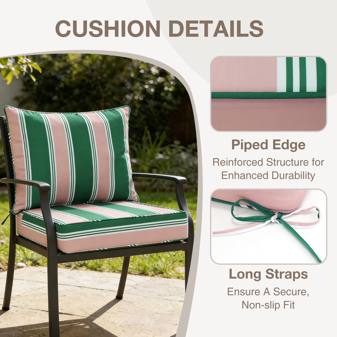 COOS BAY Deep Seat Patio Chair Cushions, 1 Pack