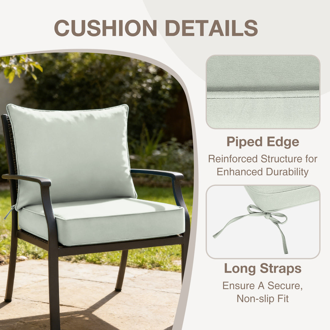 COOS BAY Deep Seat Patio Chair Cushions, 1 Pack