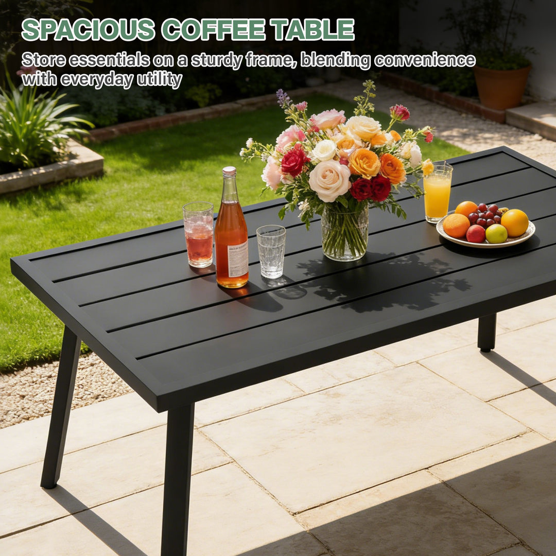 COOS BAY Urban Oasis Metal Side Table/Coffee Table