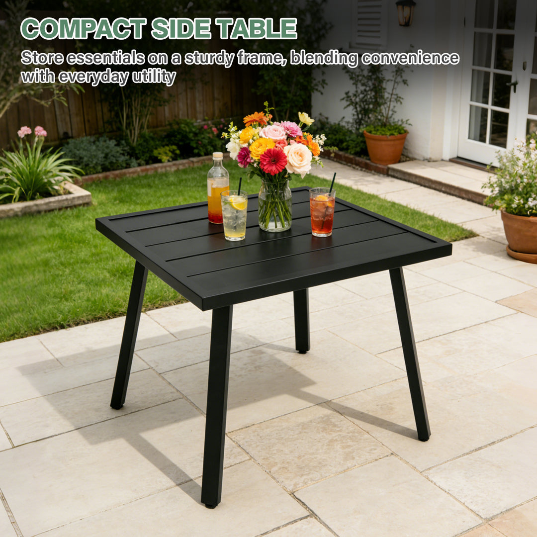 COOS BAY Urban Oasis Metal Side Table/Coffee Table