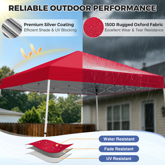 10x10 Pop Up Canopy Tent , 10x10 Base 8x8 Top