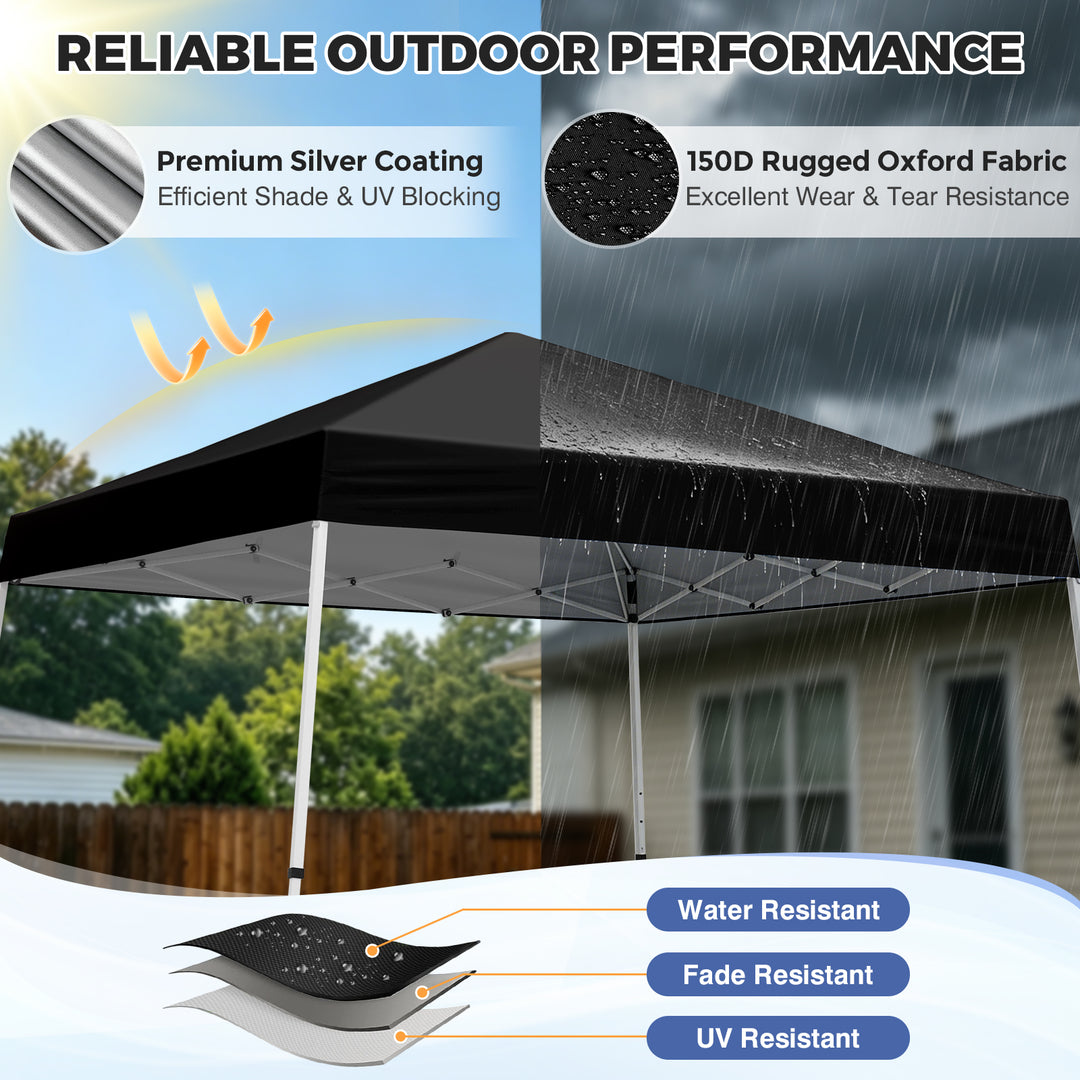 10x10 Pop Up Canopy Tent , 10x10 Base 8x8 Top