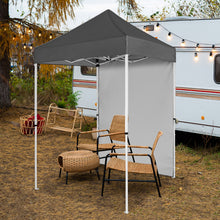 Load image into Gallery viewer, COOS BAY 5x5 Outdoor Portable Canopy Tent with One Removable Sunwall