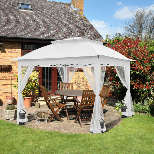 COOS BAY 11x11 Pop Up Gazebo with Mesh Netting