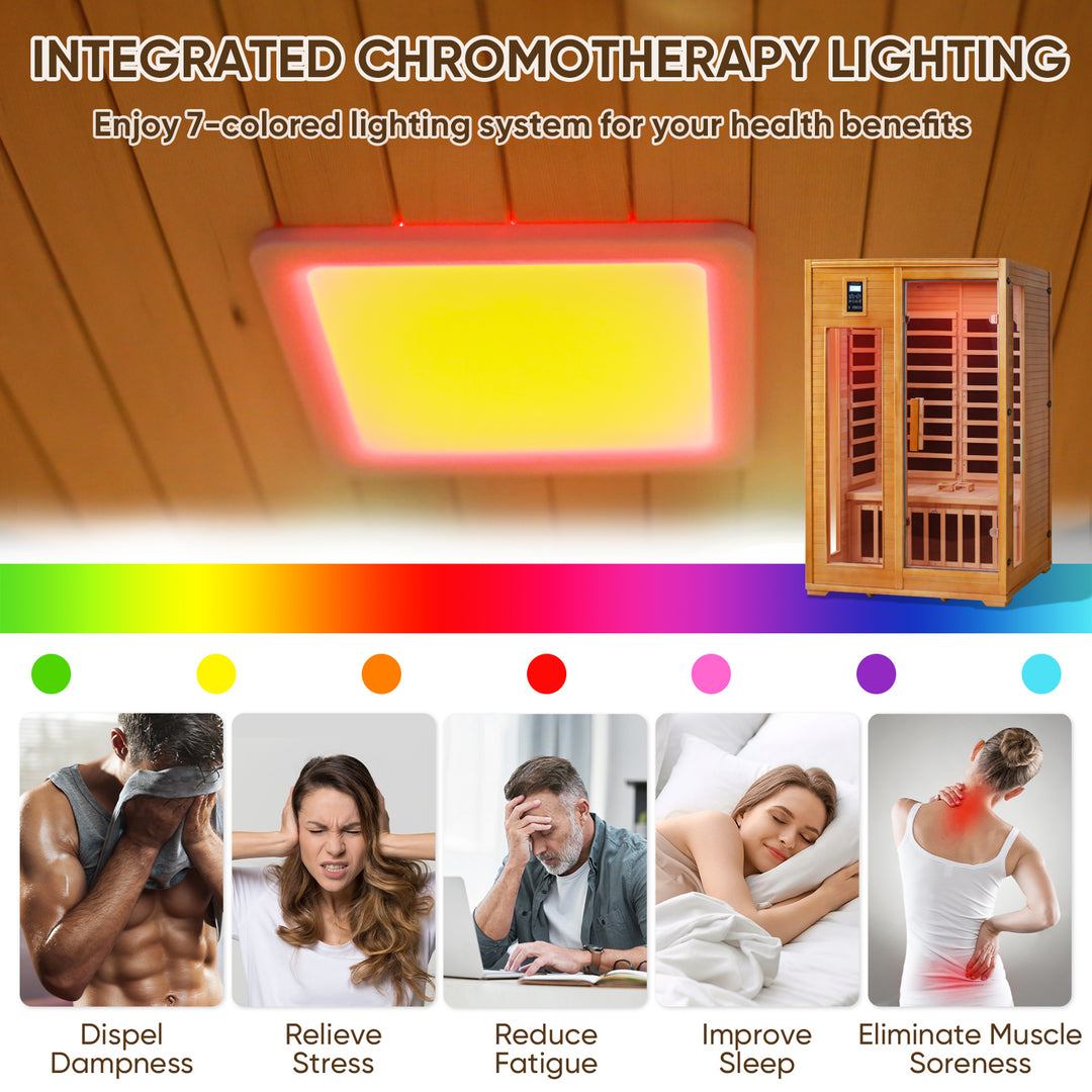 COOS BAY 1-2/2 Person Far Infrared Sauna