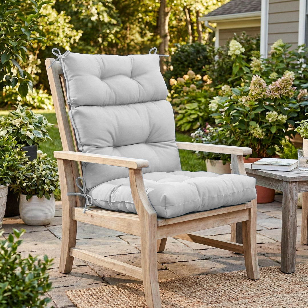 COOS BAY Outdoor Chair Cushions High Back 46x22 Inch, 1 Pack