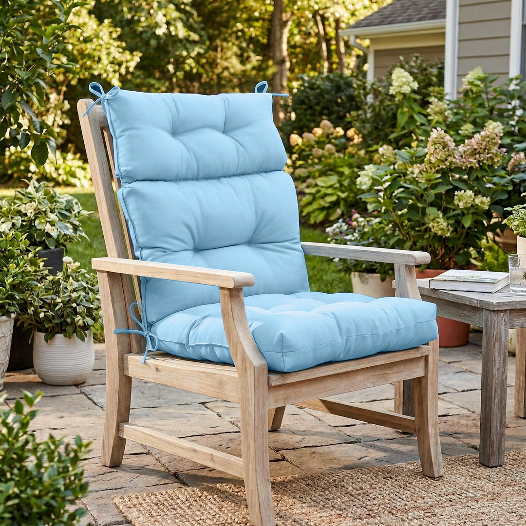 COOS BAY Outdoor Chair Cushions High Back 46x22 Inch, 1 Pack