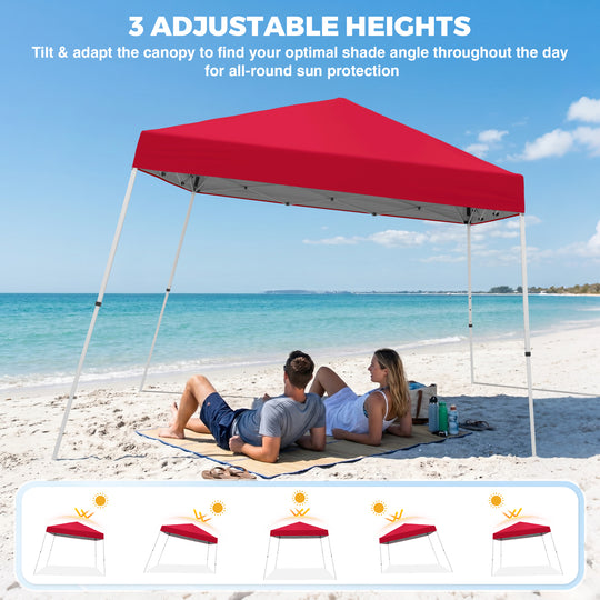 10x10 Pop Up Canopy Tent , 10x10 Base 8x8 Top