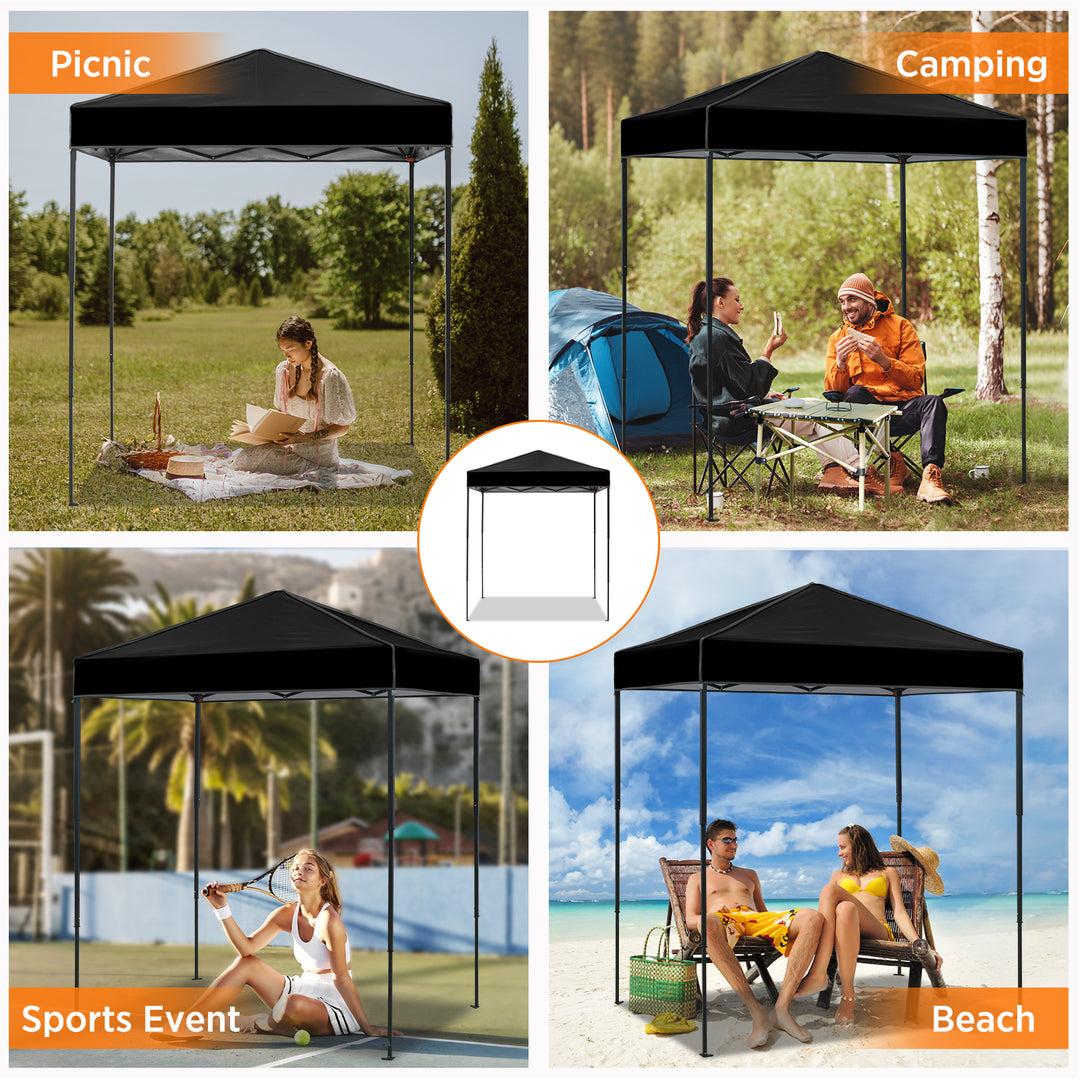 COOS BAY Pop Up Canopy Tent 6x4