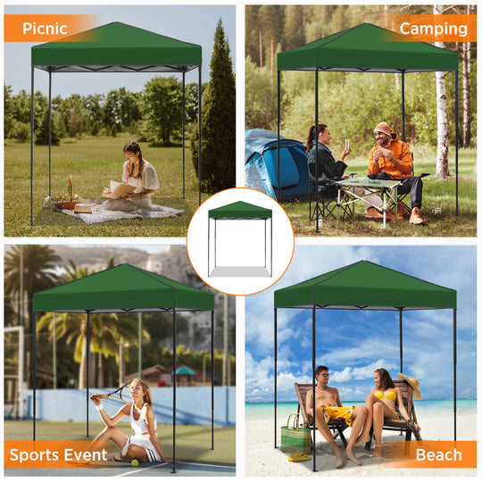COOS BAY Pop Up Canopy Tent 6x4