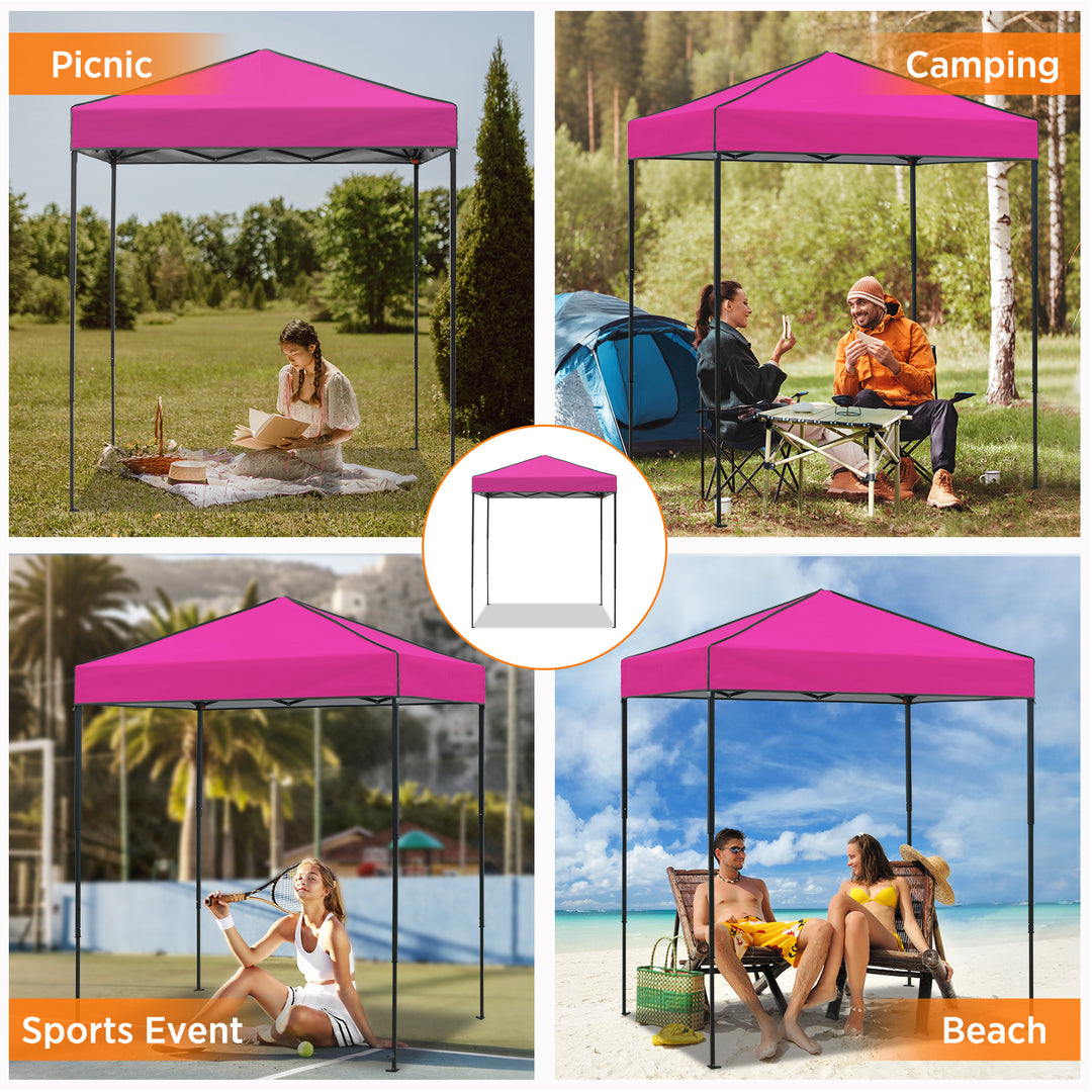 COOS BAY Pop Up Canopy Tent 6x4