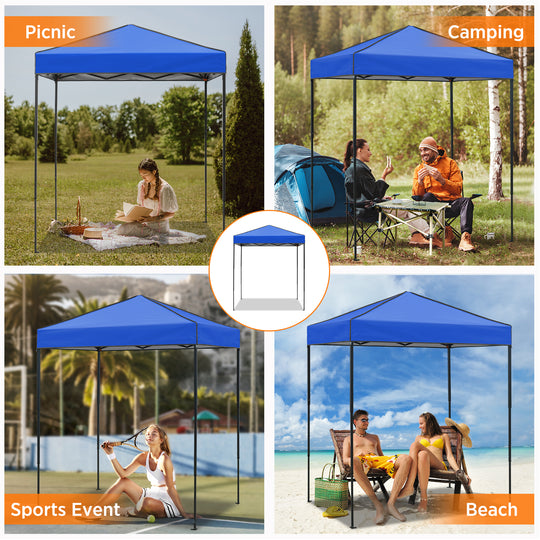 COOS BAY Pop Up Canopy Tent 6x4