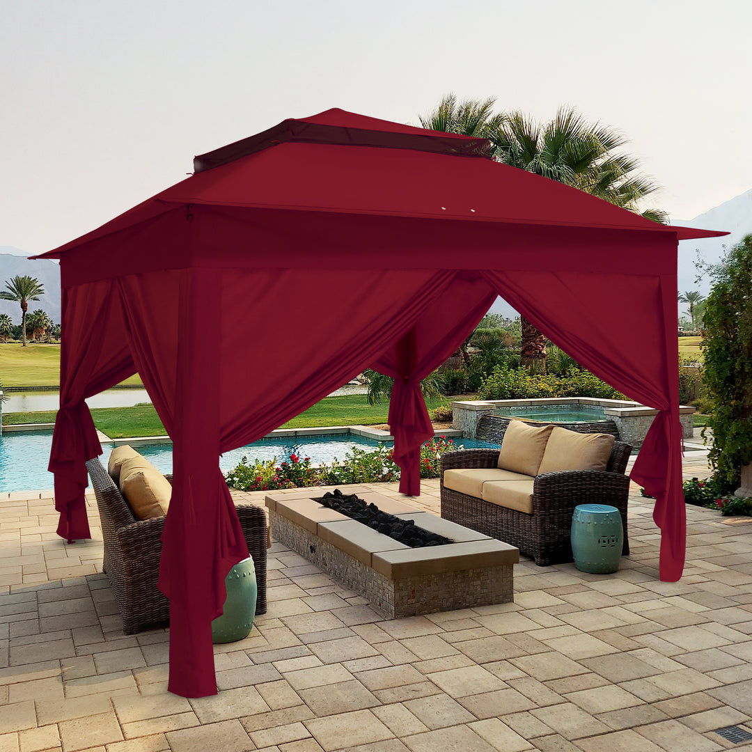 COOS BAY 11x11 Pop-up Instant Gazebo with 4 Sidewalls