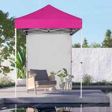 Load image into Gallery viewer, COOS BAY 5x5 Outdoor Portable Canopy Tent with One Removable Sunwall