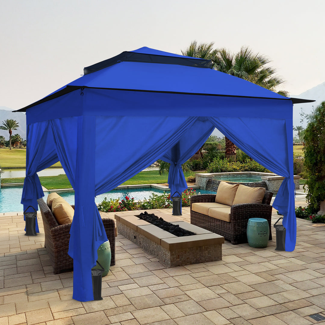COOS BAY 11x11 Pop Up Gazebo with 4 Sidewalls