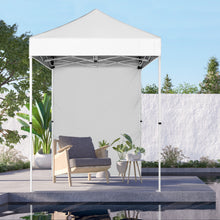 Load image into Gallery viewer, COOS BAY 5x5 Outdoor Portable Canopy Tent with One Removable Sunwall