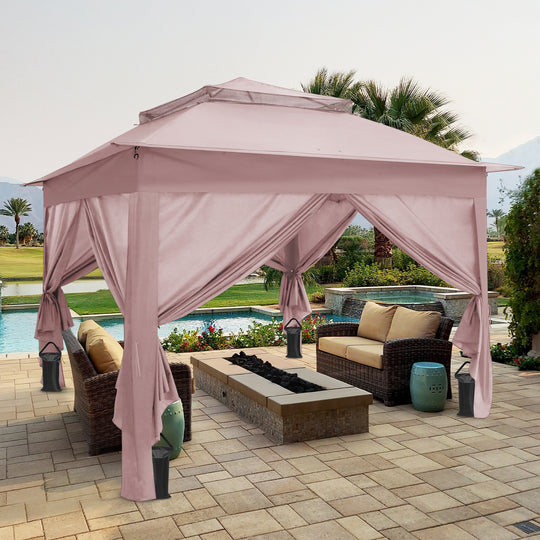 COOS BAY 11x11 Pop Up Gazebo with 4 Sidewalls