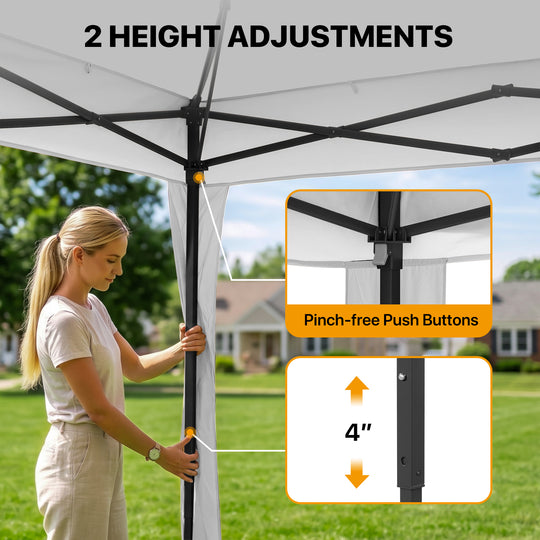 COOS BAY 11x11 Pop Up Gazebo with Mesh Netting