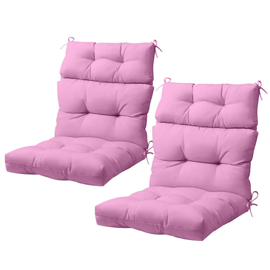 COOS BAY Outdoor Chair Cushions High Back 46x22 Inch, 2 Pack