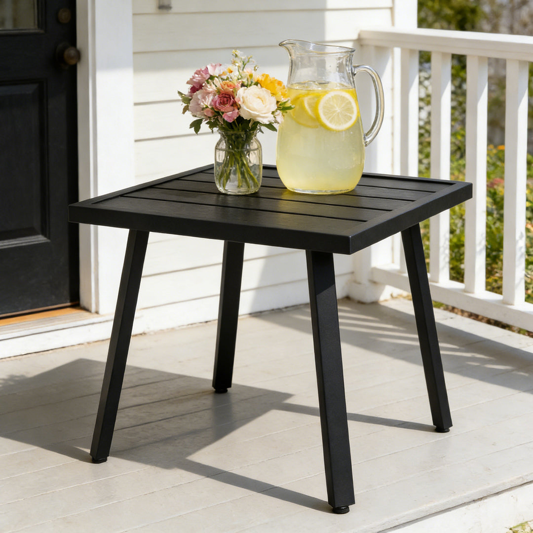 COOS BAY Urban Oasis Metal Side Table/Coffee Table