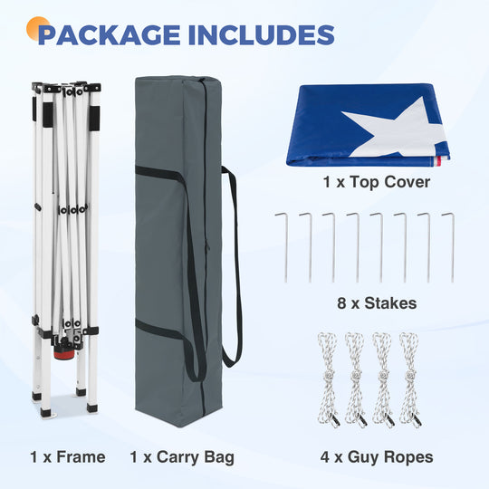 10x10 Pop Up Canopy Tent , 10x10 Base 8x8 Top