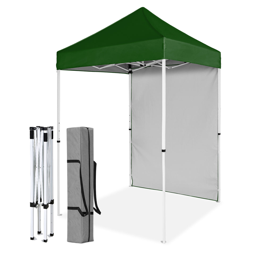5x5 tent COOS BAY Pop Up Canopy Tent 5x5 with One Side Wall – COOS BAY Outdoors