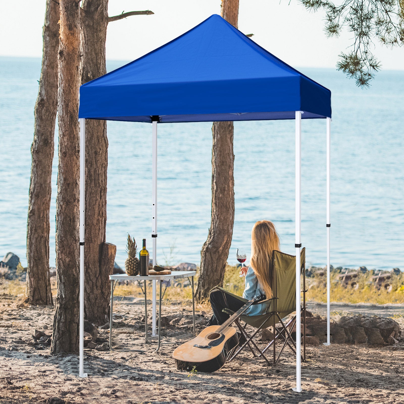 Canopy Tent COOS BAY 5x5 Portable Instant , Pop Up Outdoor Canopy