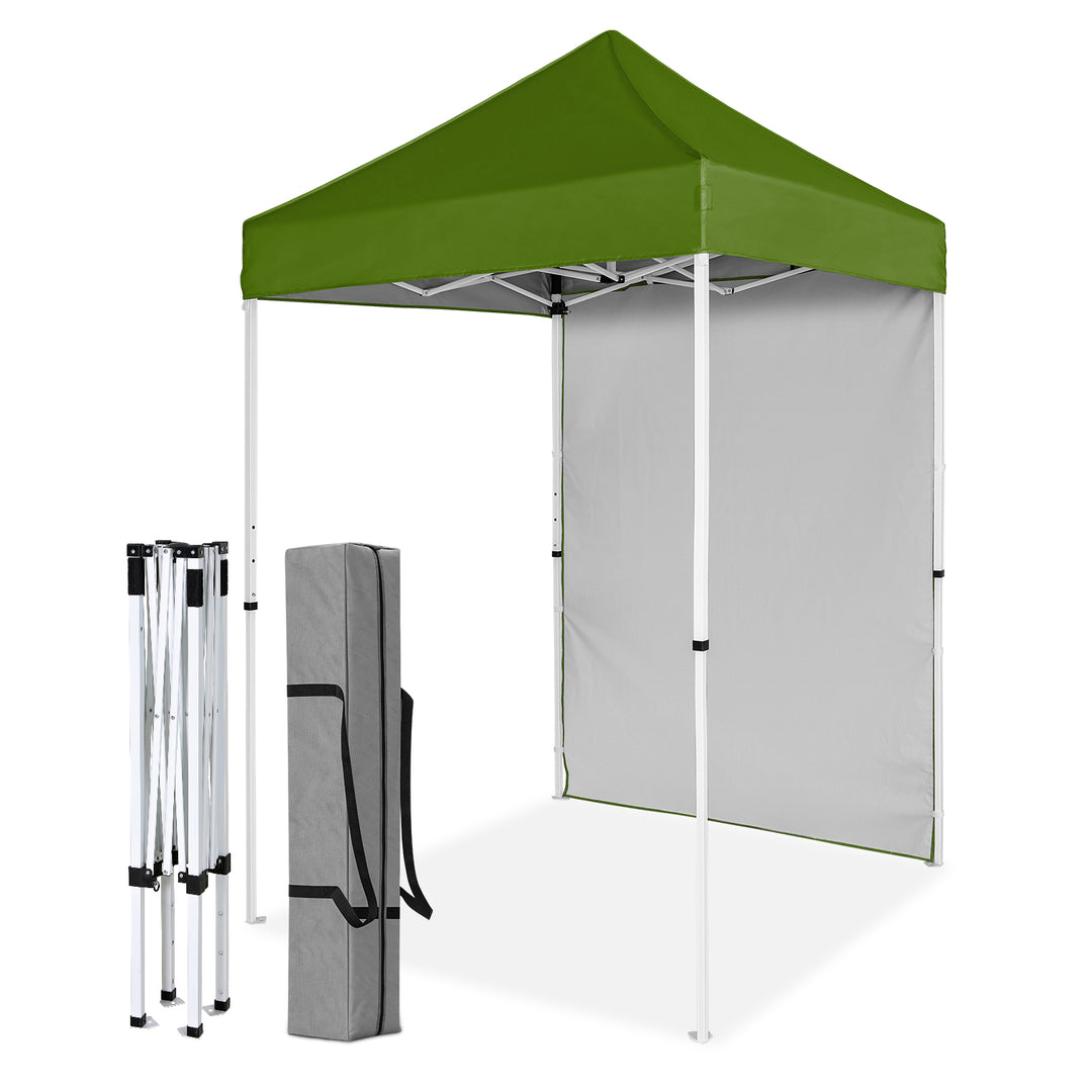 COOS BAY 5x5 Outdoor Portable Canopy Tent with One Removable