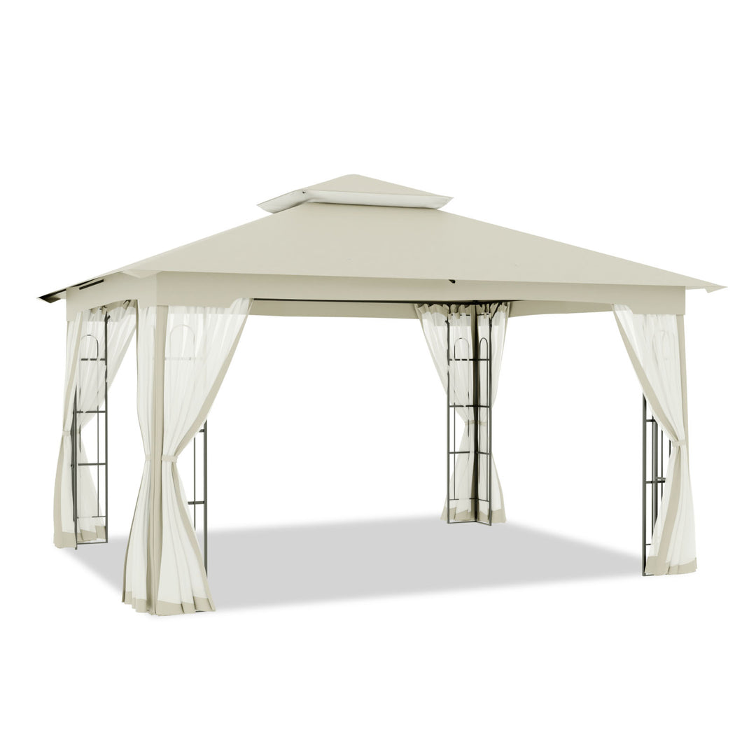 COOS BAY 10x12 Outdoor Patio Gazebo with Netting