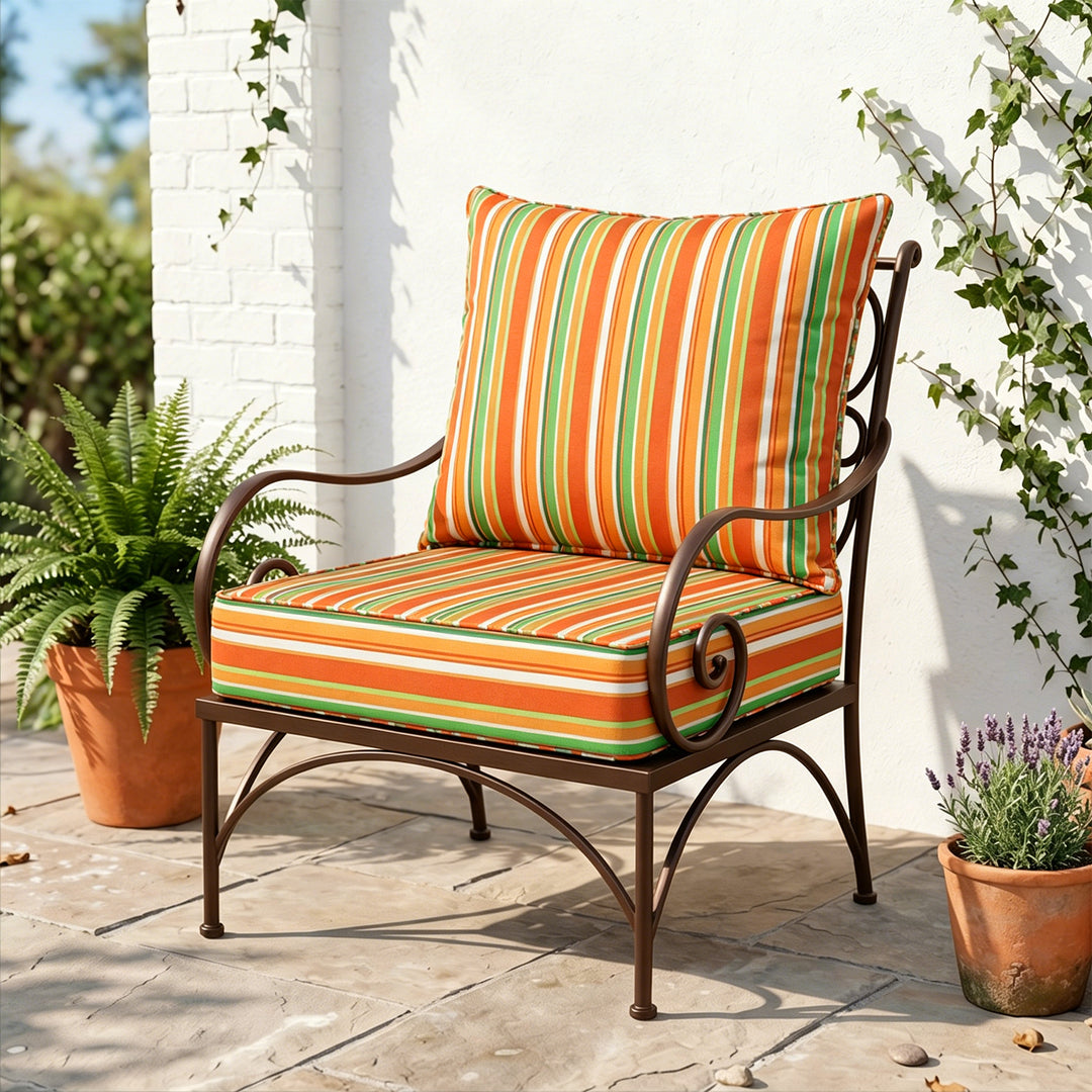 COOS BAY Deep Seat Patio Chair Cushions, 1 Pack