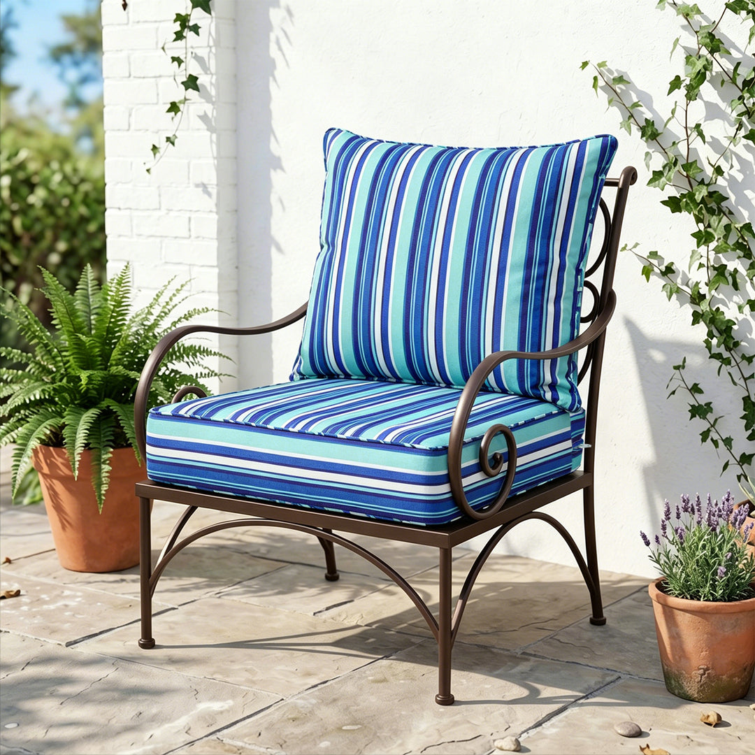 COOS BAY Deep Seat Patio Chair Cushions, 1 Pack
