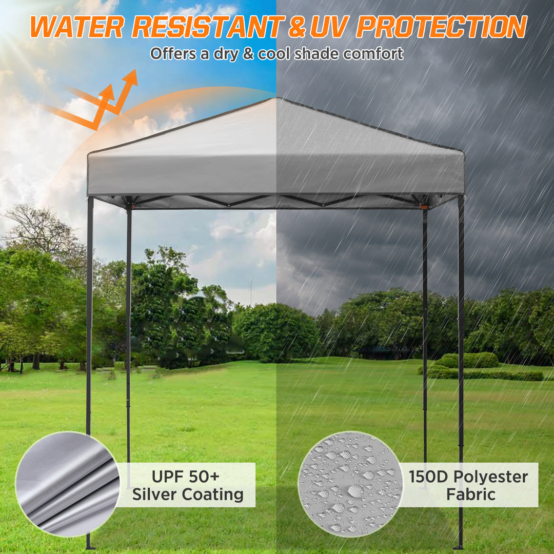 COOS BAY Pop Up Canopy Tent 6x4