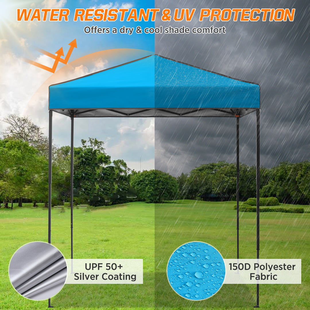 COOS BAY Pop Up Canopy Tent 6x4