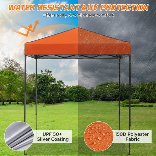 COOS BAY Pop Up Canopy Tent 6x4